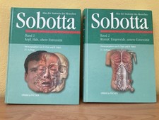 Sobotta Medizinstudium  Atlas der Anatomie BAND 1&2 IN SCHUTZFOLIE für Präpkurs 