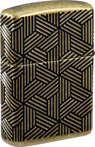 Zippo messing antik - antik, armor