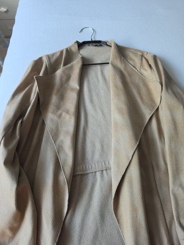 Damen mantel beige veganes - damen,