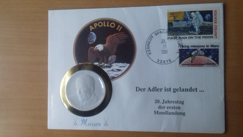 Medaillenbrief mit meissner - medaillenbrief,