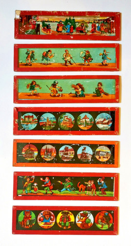 Laterna magica glasbilder - laterna,