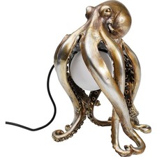 Kare Design Tischlampe Animal Octopus Gelb 40W LED 34 cm