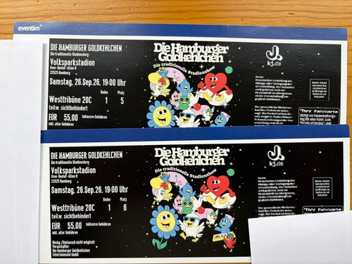 Tickets hamburger - 2,