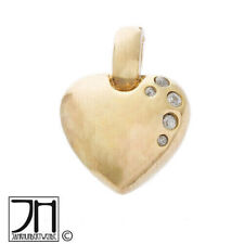 Vintage Silber Herz Anhänger