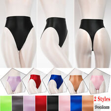 Damen Herren Glänzend Satin