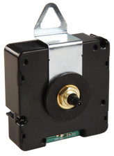 Funk Uhrwerk mit 3 verschiedenen Zeigersets z.B. als Funk-Wanduhr mit Halterung