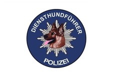 Aufkleber Diensthundführer Polizei Schäferhund (Hinterglas)