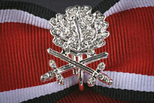 Eichenlaub mit Schwertern + Brillanten zum Ritterkreuz des Eisernen Kreuzes 