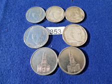 7 x Silbermünzen 26 RM