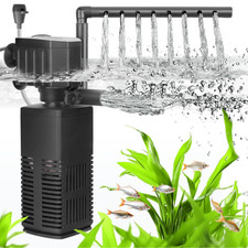 AQQA Aquarium Filter, 4 en 1