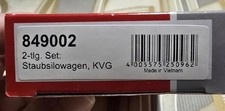 Fleischmann 849002, 2tlg. Wagen-Set Staubsilowagen der KVG, Spur N, OVP, TOP