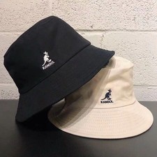 Klassische Kangol Bermuda Washed Bucket Hat Baumwolle Flat Top Hüte Kopfbedeckun