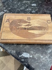 Antikes Holz Intarsien