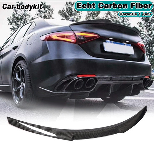 Carbon heckspoiler kofferraum - carbon,