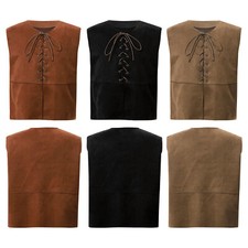 DE Kinder Jungen Westes Cosplay Junge Mittelalterweste Gotik Kostüme Renaissance