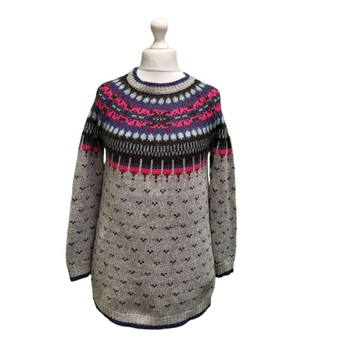 Nordic lopi pullover rosa - nordic,
