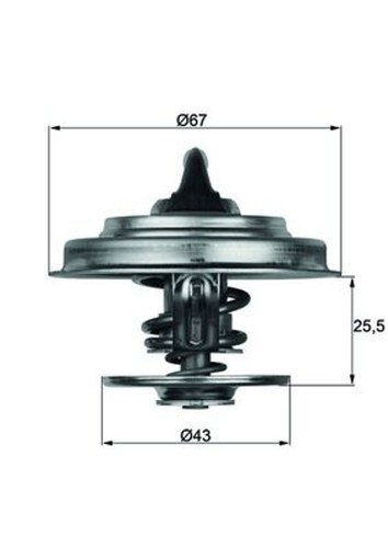 Mahle thermostat kühlmittel - mahle,