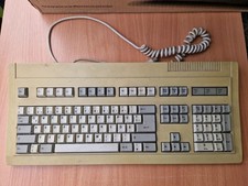 Retro Vintage Pc Computer Tastatur Keyboard SKCM White Alps Switch Schalter