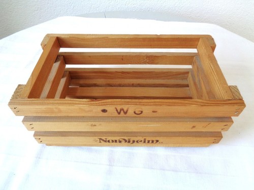 Kleine holzkiste dekoration - kleine,
