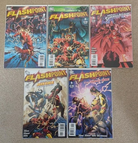 Flashpoint vol 3 4 5 - 2, #1,2,3,4,5