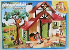 Playmobil Country Forsthaus 6811 Neu & OVP Förster Hund Reh Igel Vögel