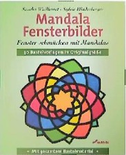Mandala Fensterbilder. Fenster schmücken mit Mandala