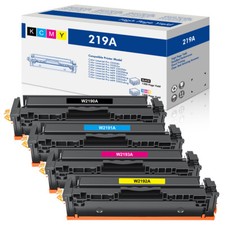 5 XXL Toner für HP 219A W2190A LaserJet Pro 3202dn MFP 3302fdn 3302fdw【MIT CHIP】