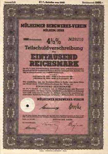 Mülheimer bergwerks verein - bergwerks,