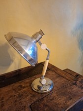 Tischlampe #Arztlampe Schreibtischleuchte #Antik 50er Jahre Bauhaus Vintage
