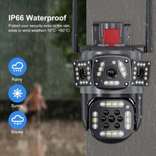 PTZ Camera 8X Zoom 6K 12MP
