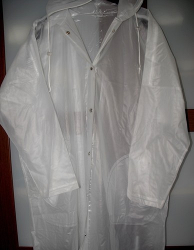 100 pvc damen regenmantel - pvc, +
