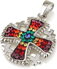 Jerusalem Kreuz Anhänger