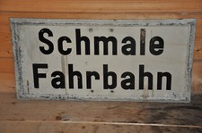 Altes Blechschild 30er