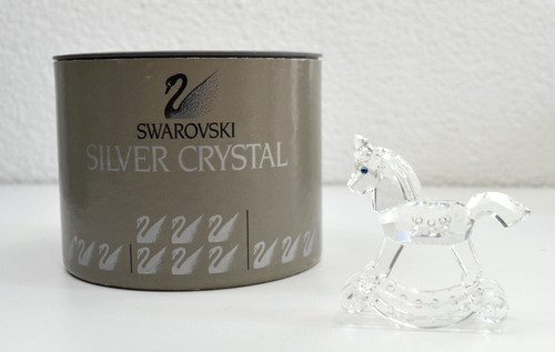 Swarovski figur schaukelpferd - figur,