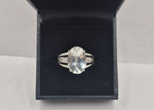 Goshenit Silberring 925er mit