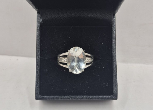 Goshenit silberring 925er - goshenit,