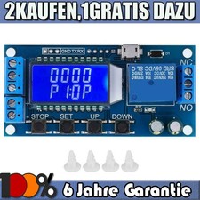 5V 12V 24V Timer Delay Relay Modul Verzögerung off Zeitrelais 0.01s-9999min LCD