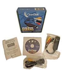NIB ClearClick VHS To DVD