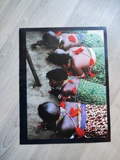 Poster Kunstposter Afrika 90er Jahre Kultur Frauen Tracht