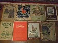 16 Klaviernoten antik