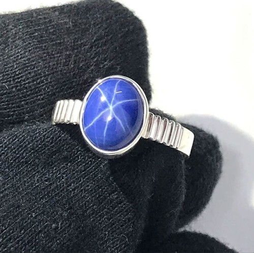 Schöner blauer stern - blauer, saphir