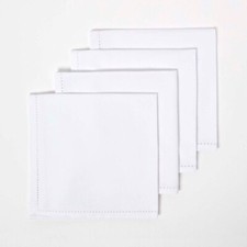 4x Stoffserviette - 45 x 45 cm - 100 % Baumwolle