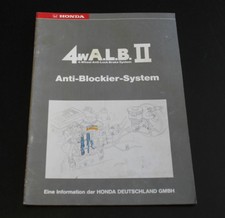 Honda Schulungsunterlagen