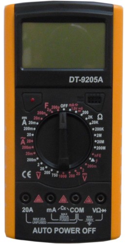 Digitalmultimeter mit großen
