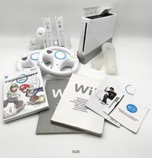 Nintendo Wii MARIO KART Zubehörpaket | Controller, Lenkräder, Spiel | Anleitung