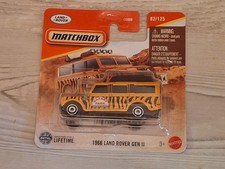 Matchbox Superfast Land Rover Gen II orange "Safari Patk" OVP