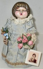 THUN Bozen Lene Thun Puppe Brokat,Damast,Spitze bewegliche Arme -937-