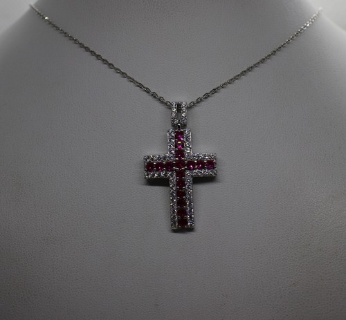 Kreuz anhänger silber - kreuz,