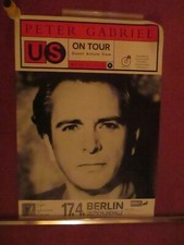 Peter Gabriel - Us Tour  Berlin 17.April 1993  Tourposter Konzertplakat