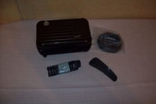 Riwowa amenity kit, Lufthansa, first class, schwarz, amenity kit, mit Teilfüllun